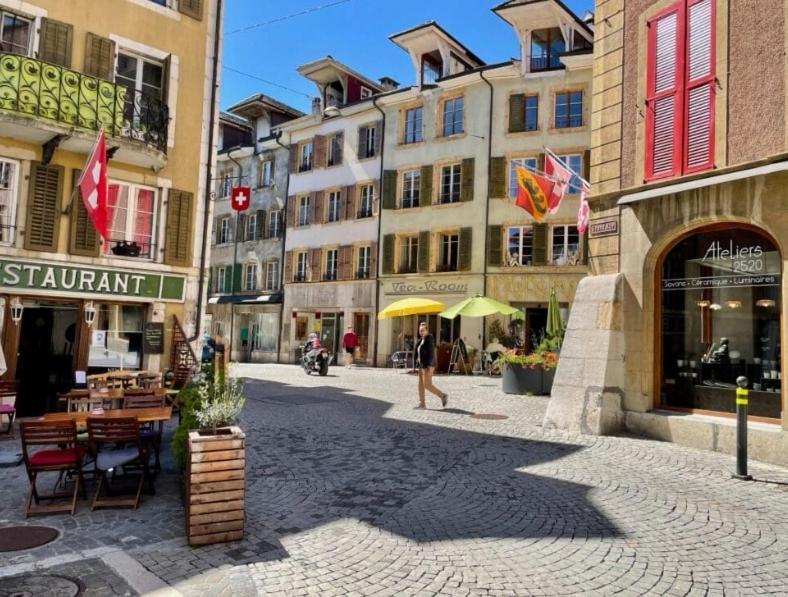Albergue La Bergerie La Neuveville Exterior foto